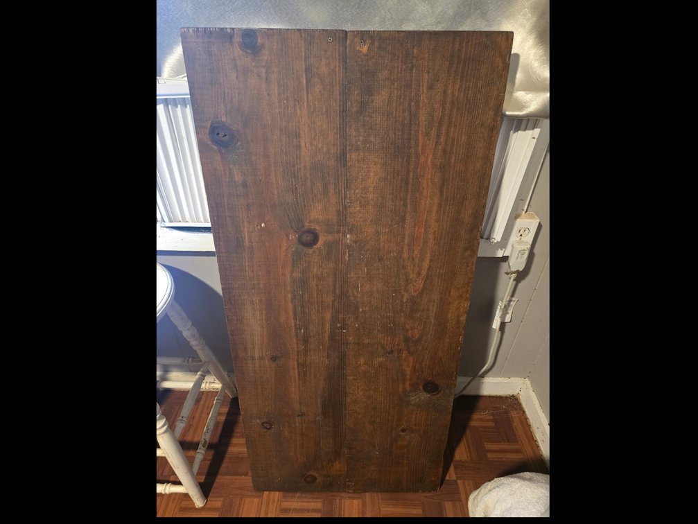 Solid wood table top