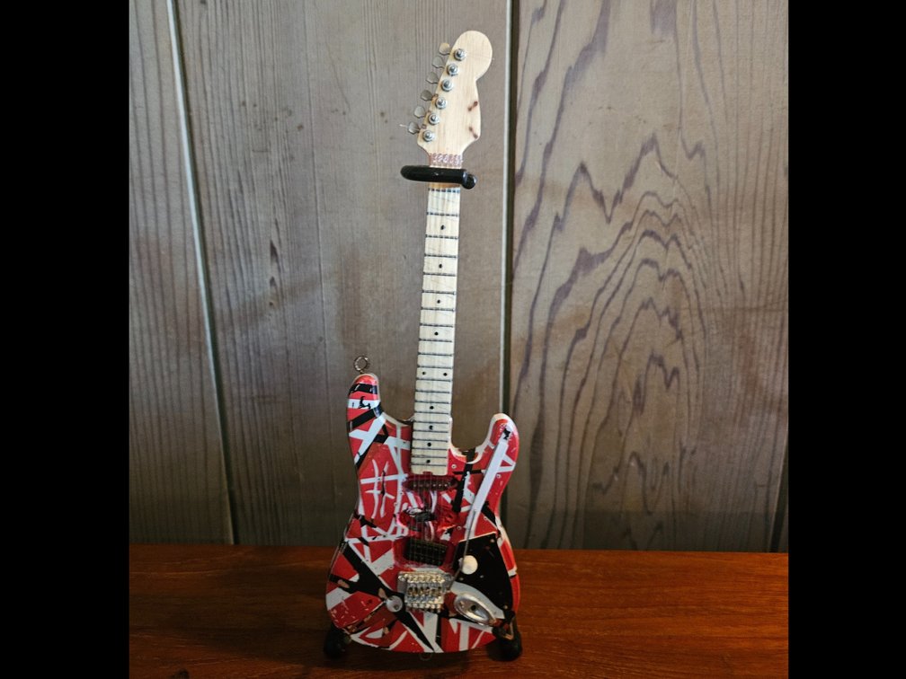 Frankenstein guitar. 