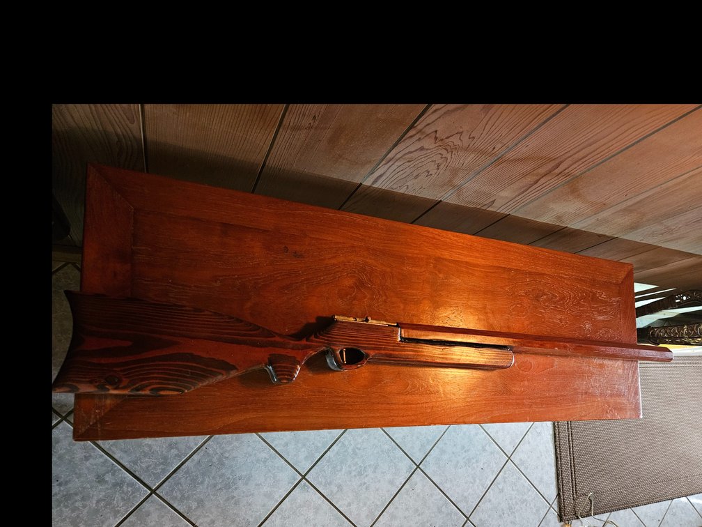 Wood replica Rifle