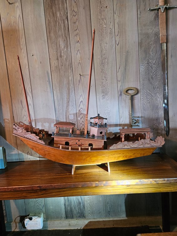 1940’s Teak Emperors Barge