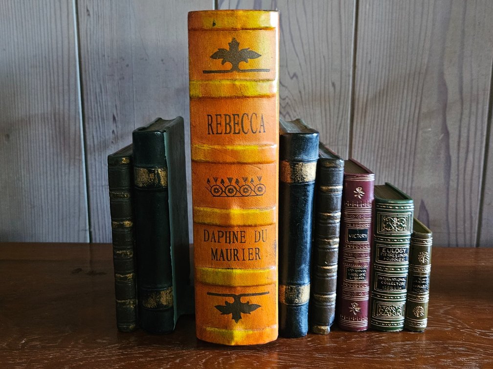 Heavy book ends and hideaway book