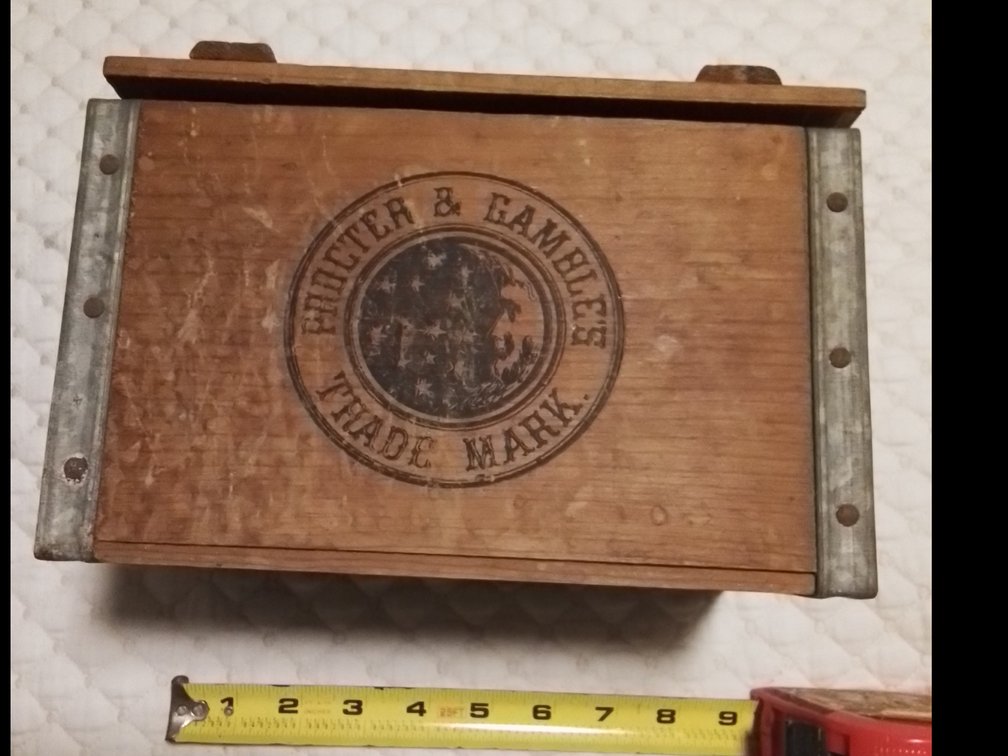 Wood IVORY soap box