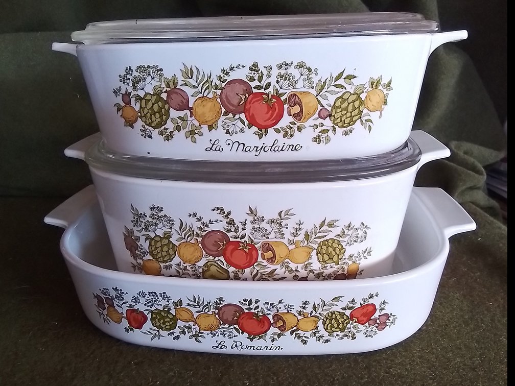 VINTAGE--Rare--Corningware SPICEofLIFE