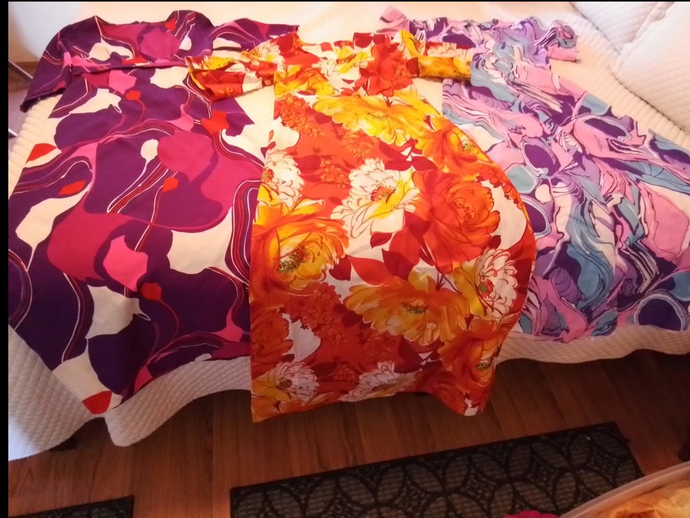 (X's3) Vintage Maxi dresses 