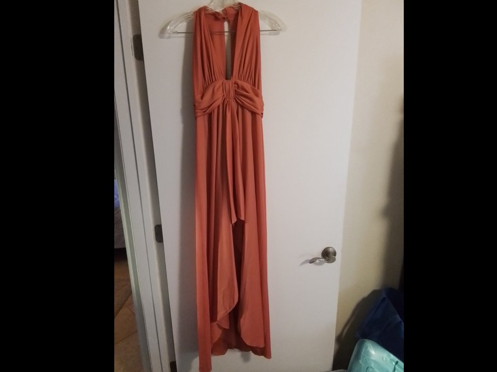 Slinky evening gown ...70s