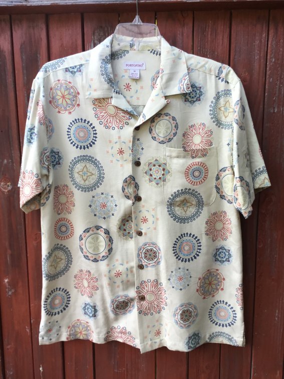 Aloha Shirt 100% Silk