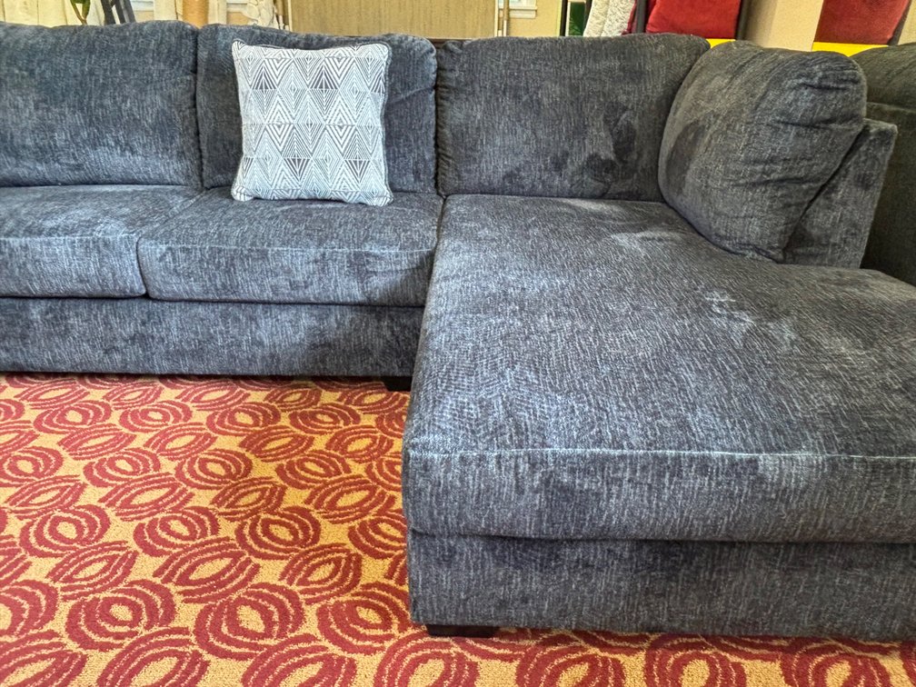 Brand New Ashley Dark Gray Sofa Chaise