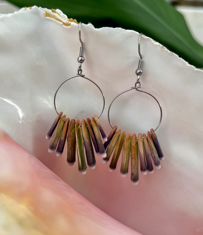 Sea Urchin Earrings