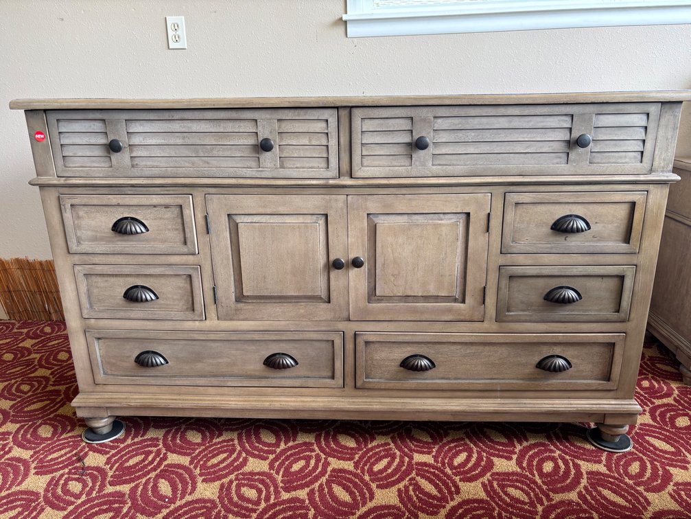 Brand New Mango Wood  Dresser from a Local Upscale Furniture  Store