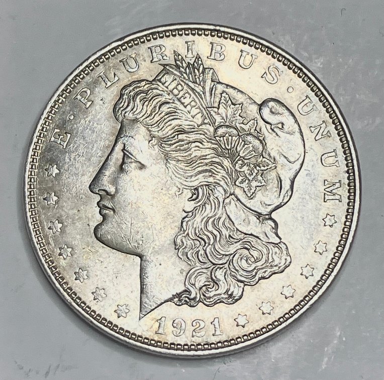 1921 Morgan Silver Dollar 