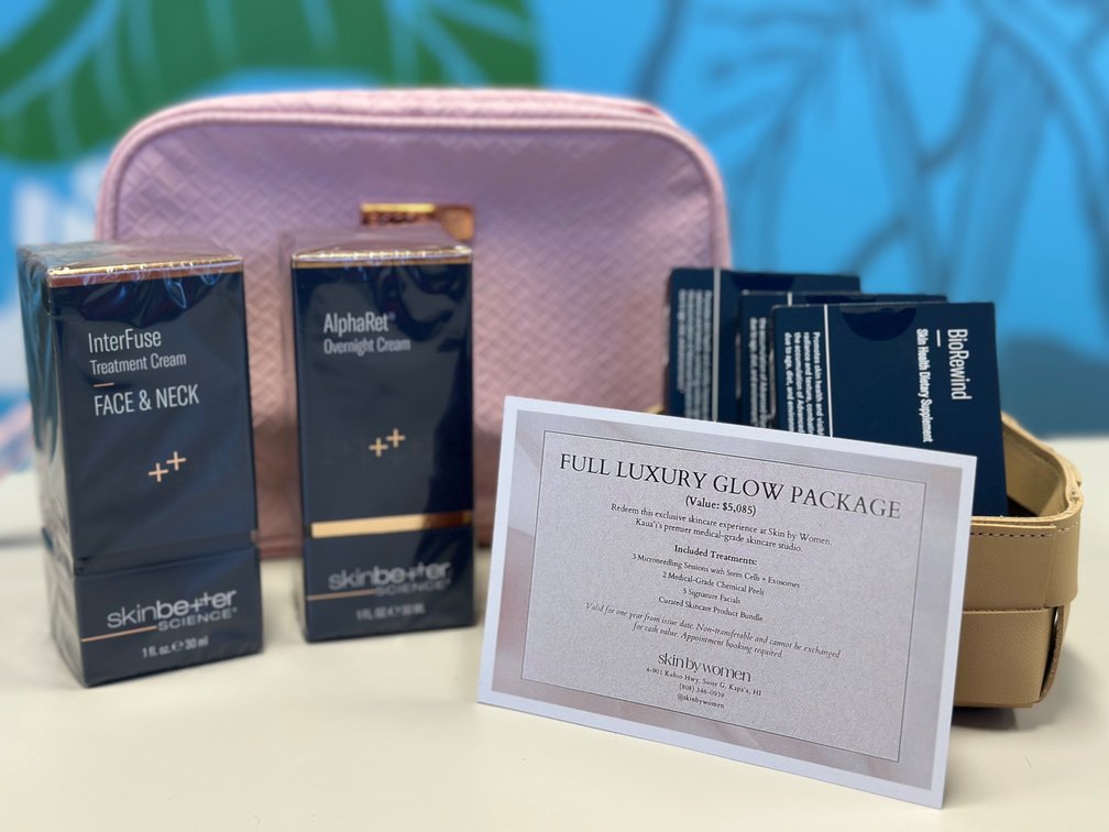 Skin by Women Kaua‘i – Full Luxury Glow Package