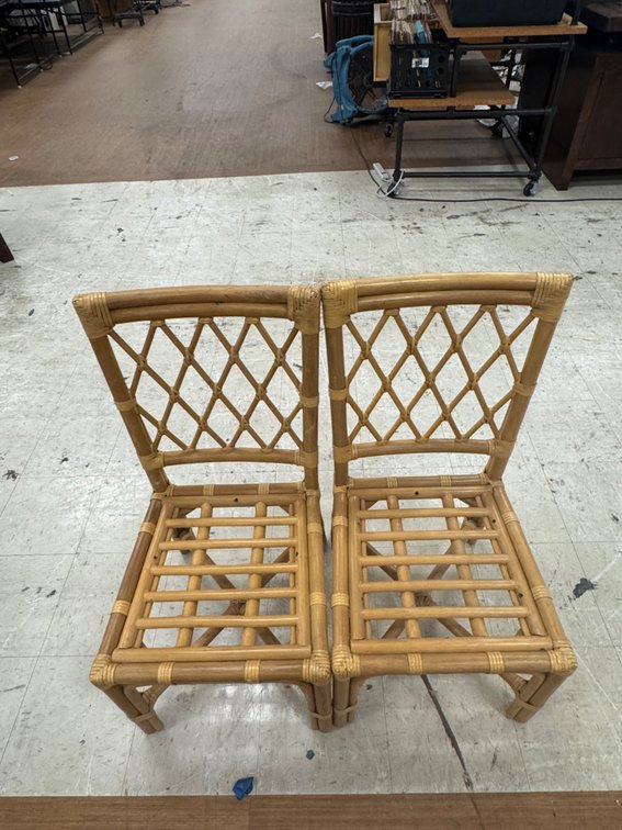 Rattan chairs
