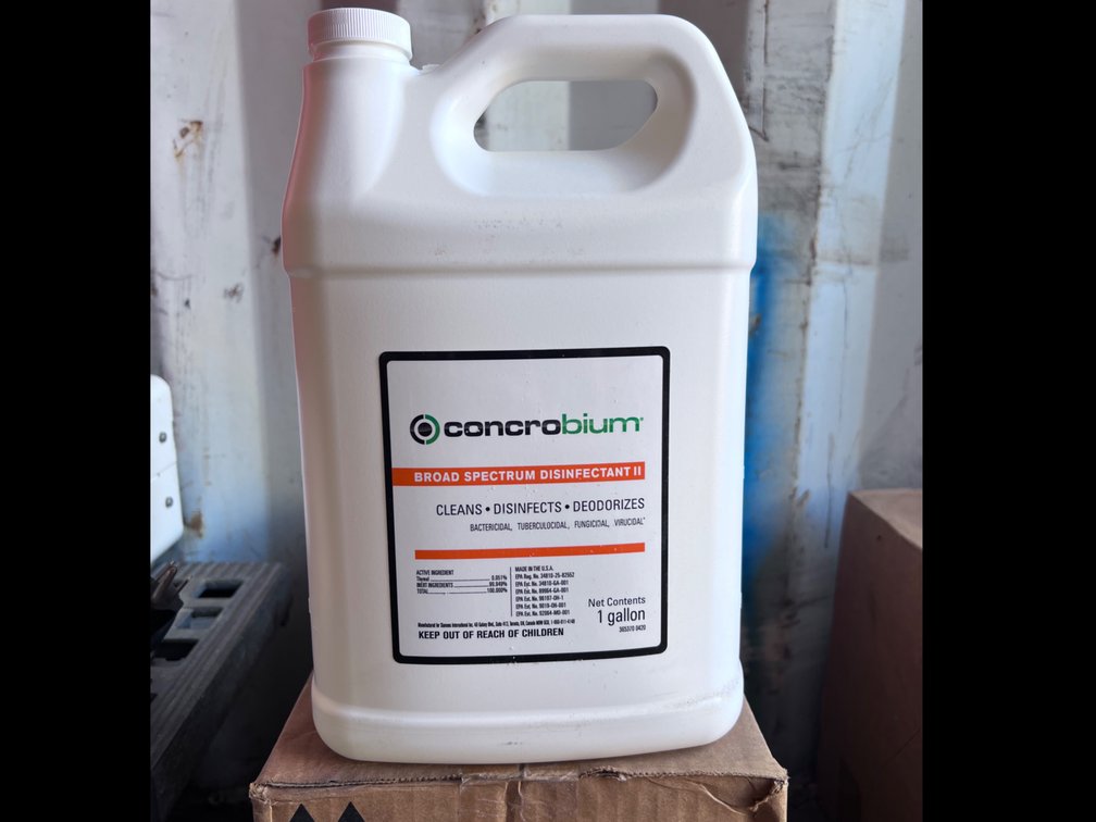 Concrobium disinfectant (X’s 4)