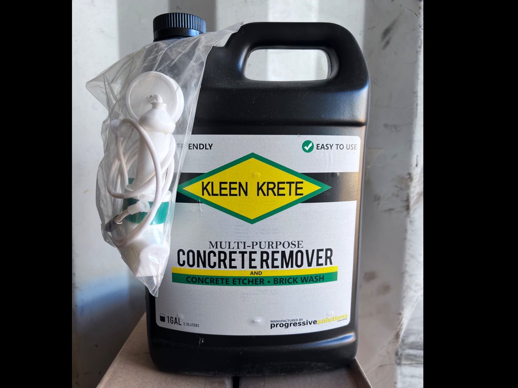 Kleen Kote Concrete remover (X’s 4)