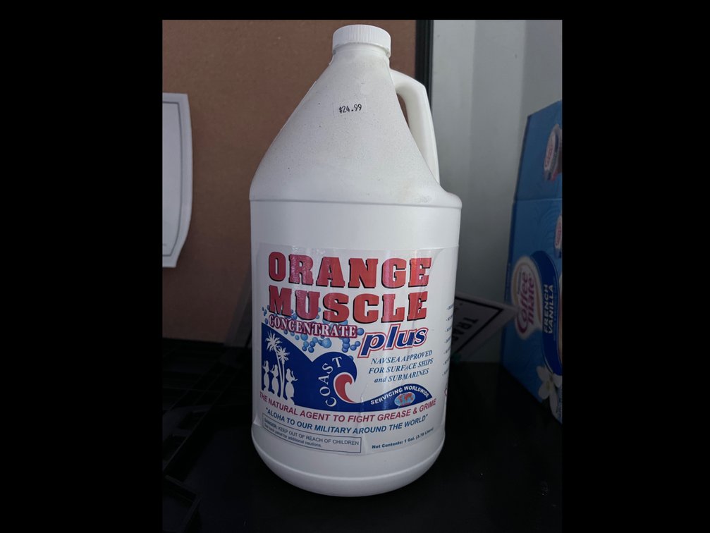 Orange Muscle Degreaser Gal (X’s 4)