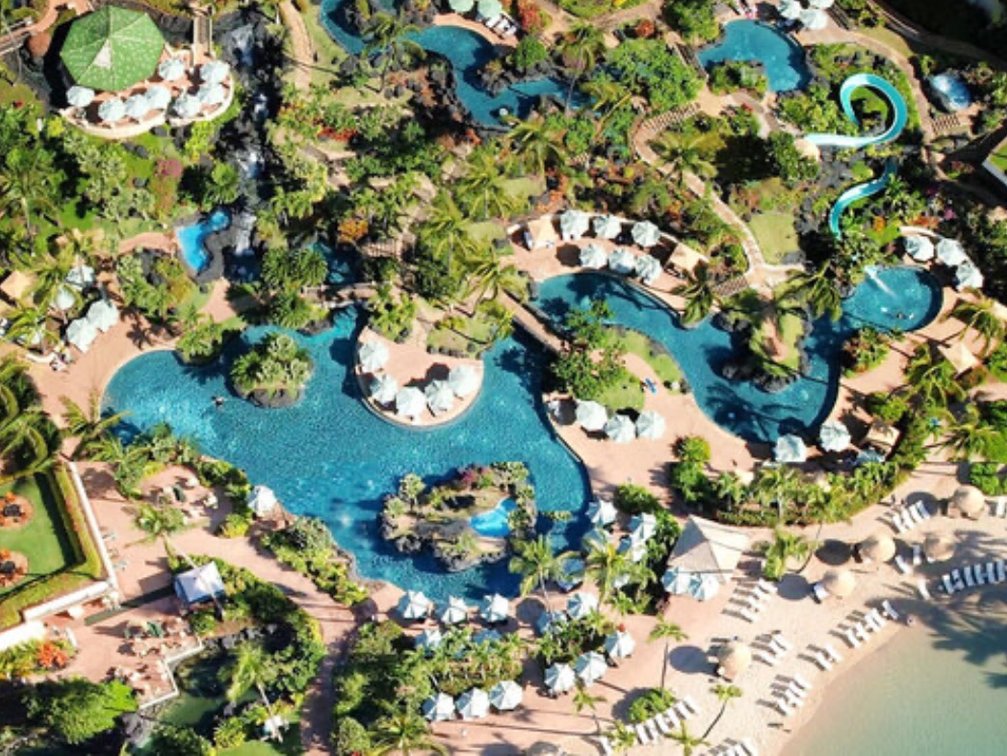 Grand Hyatt Kauai Pool Pass for Four with Cabana