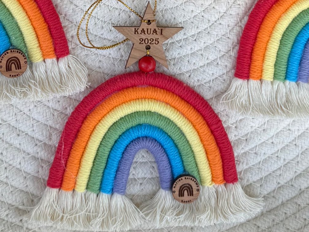 Making Rainbows Kauai ornament