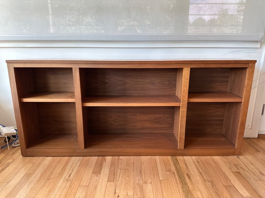 Wooden Bookcase / Media Console