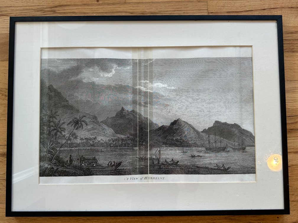 Framed Engraving – “A View of Hicheline”