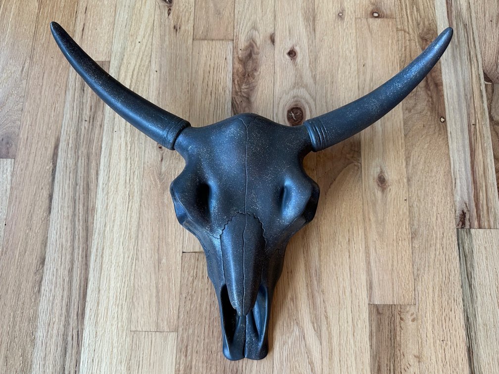 Decorative Bull Skull Wall Hanging