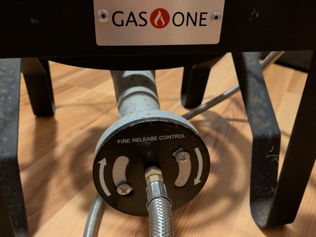 Large gas burner