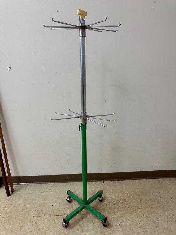 Metal Display Rack with Two Tiers