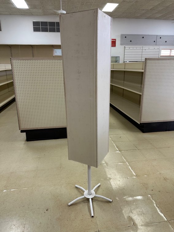 Rotating Magnetic Display Tower