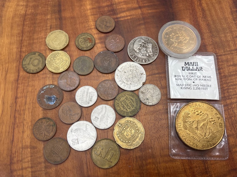 Maui Dollar / Royal Visit and Other Coins & Tokens