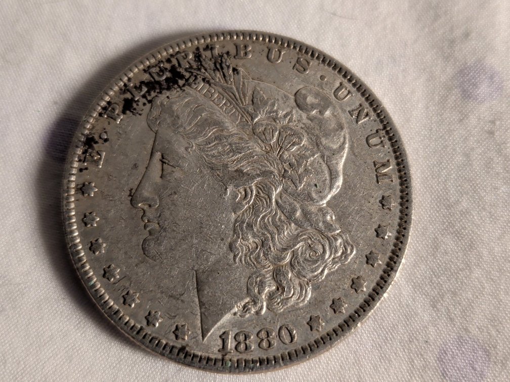1880 Morgan Silver Dollar