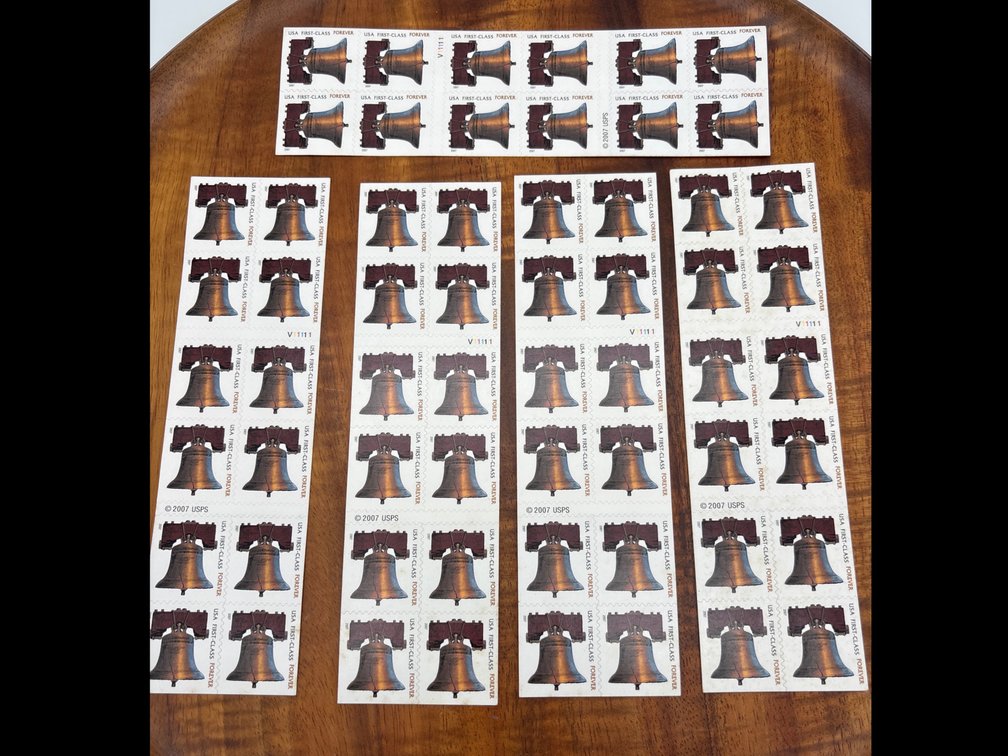 100 Forever Postage Stamps Liberty Bell