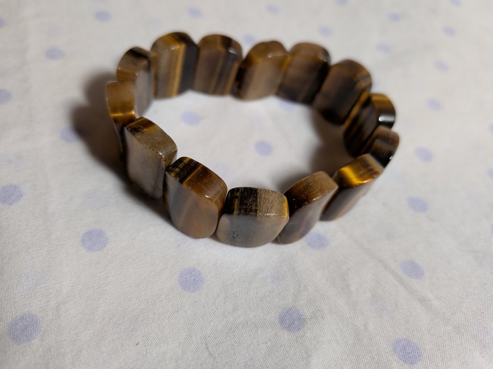 Tigereye stone stretchy bracelet 