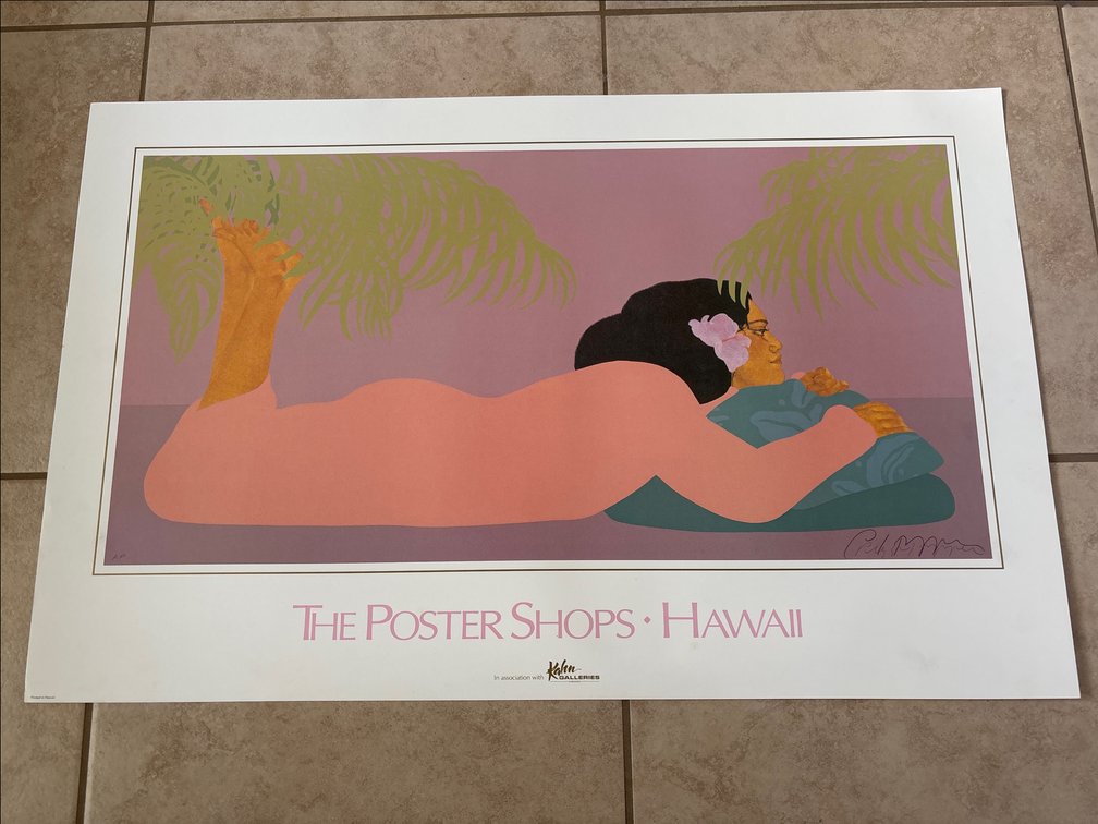 Hand Signed Pegge Hopper Print