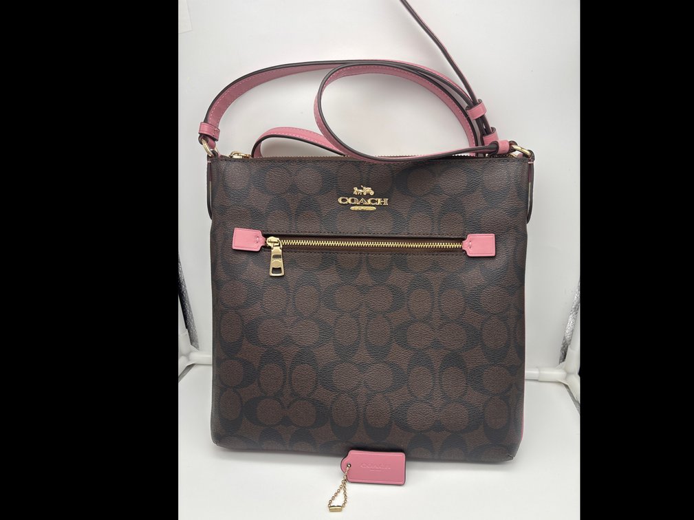 Authentic Coach Rowan File Crossbody Bag