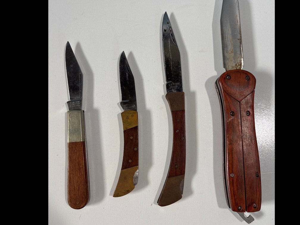 Wood Handled Knives
