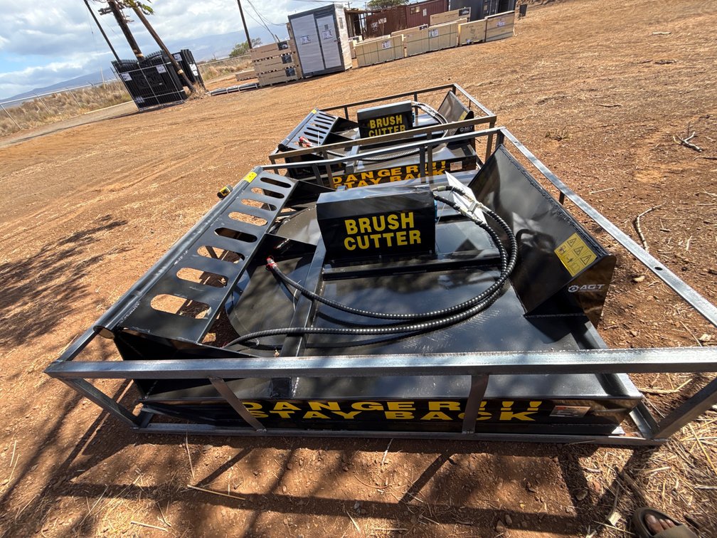 Skid Steer Brush Cutter – Model SSRC72 Heavy-Duty Mower Attachment