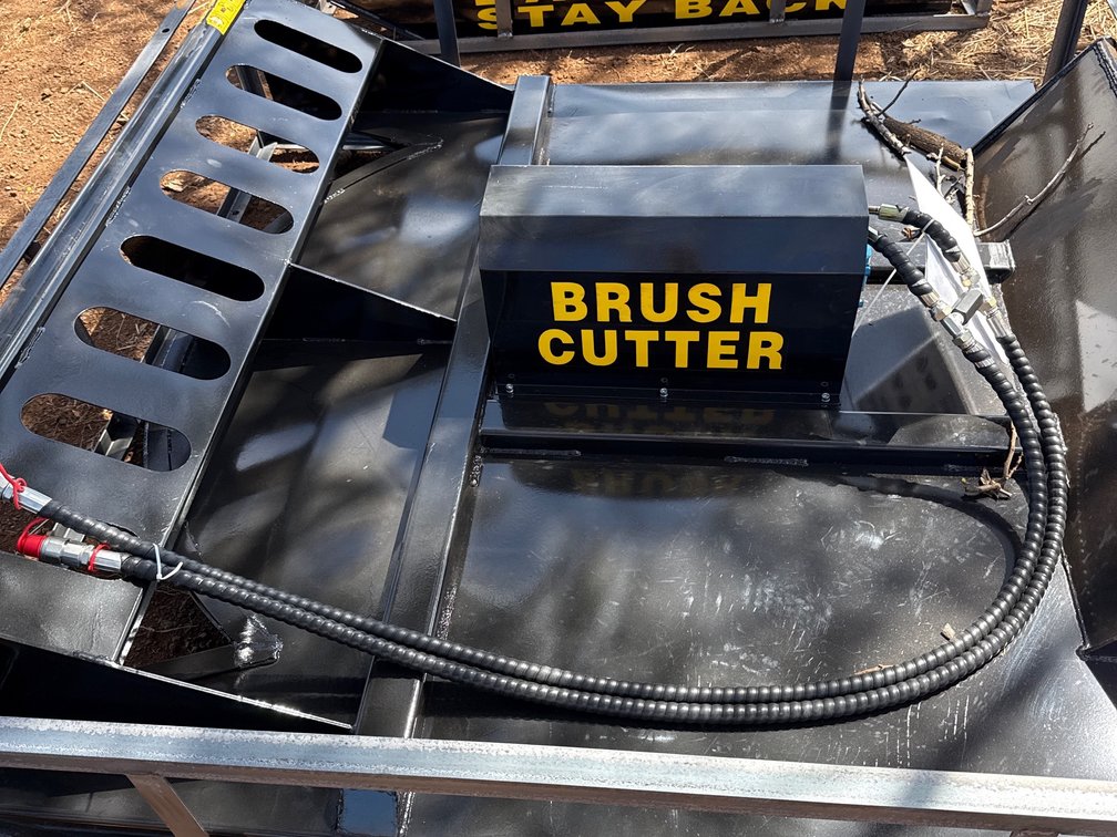 Skid Steer Brush Cutter – Model SSRC72 Heavy-Duty Mower Attachment