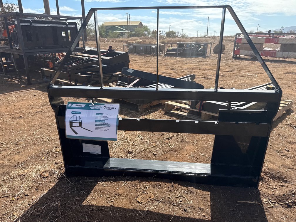 GF Industry SAII100 Pallet Fork Frame for Skid Steer