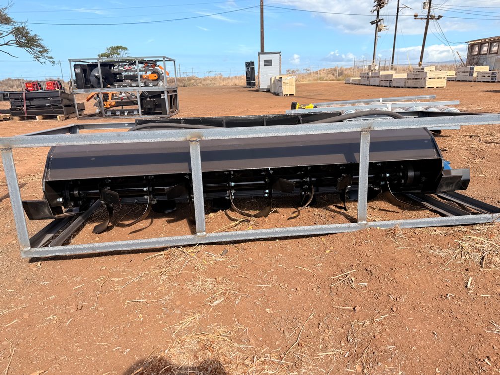 Rotary Tiller Attachment – Heavy-Duty Hydraulic Skid Steer Implement