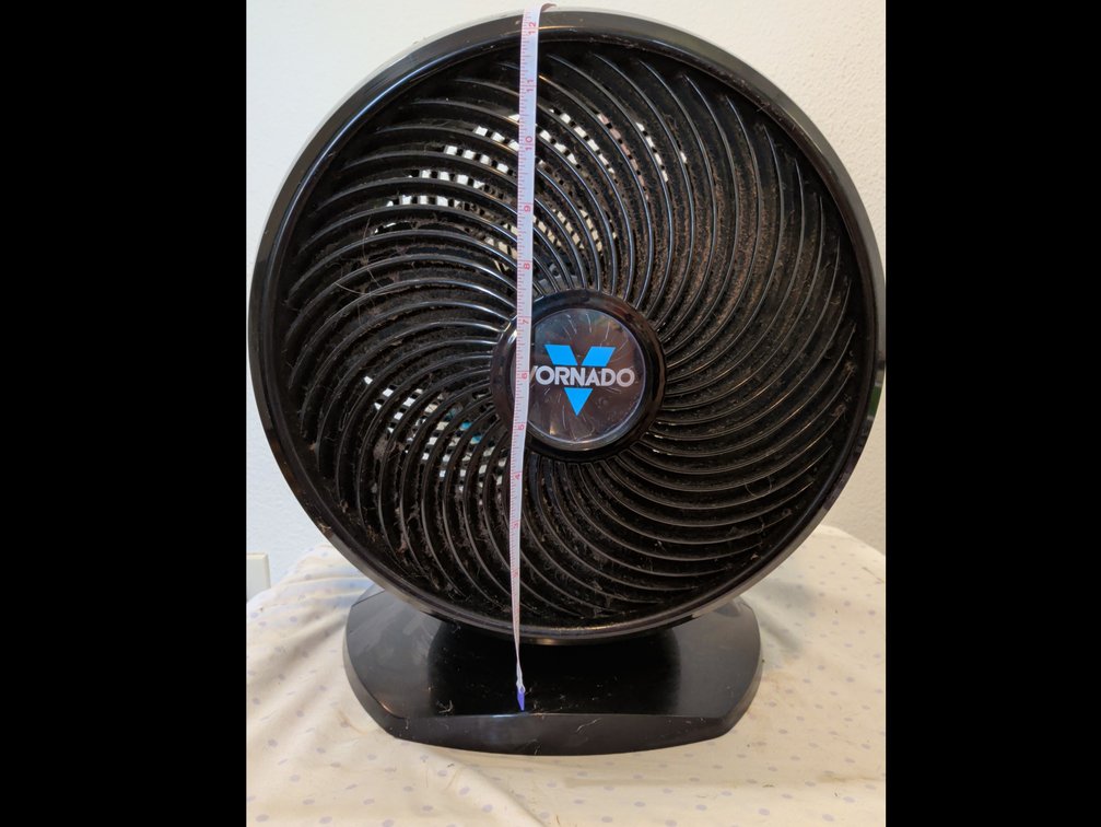 Vornado fan 12" used but still works.