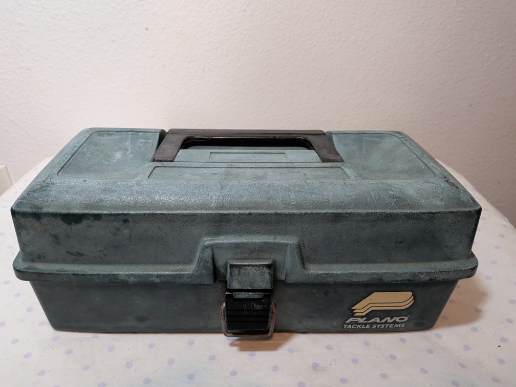 Green tackle box