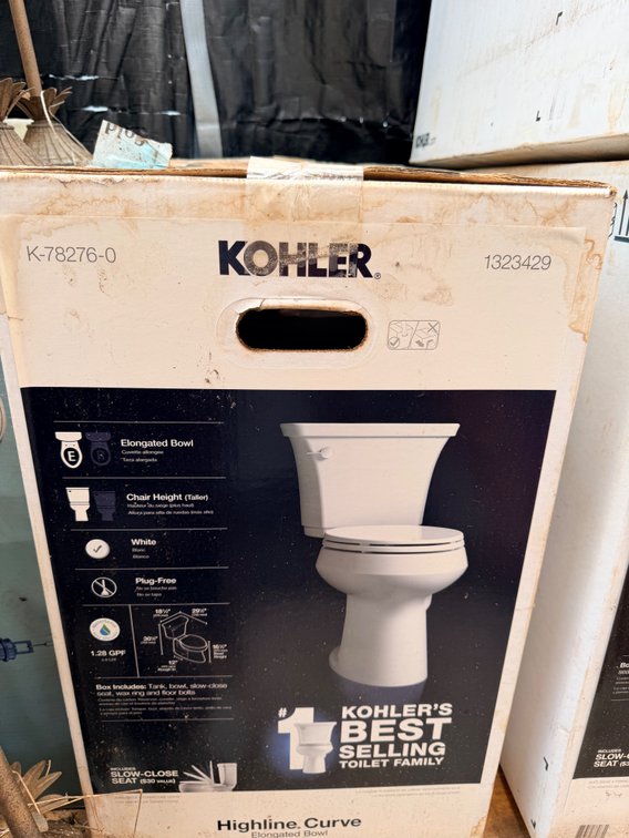 Kohler Highline Curve Elongated Toilet