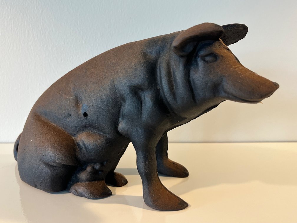 Cast Iron Piggy Bank