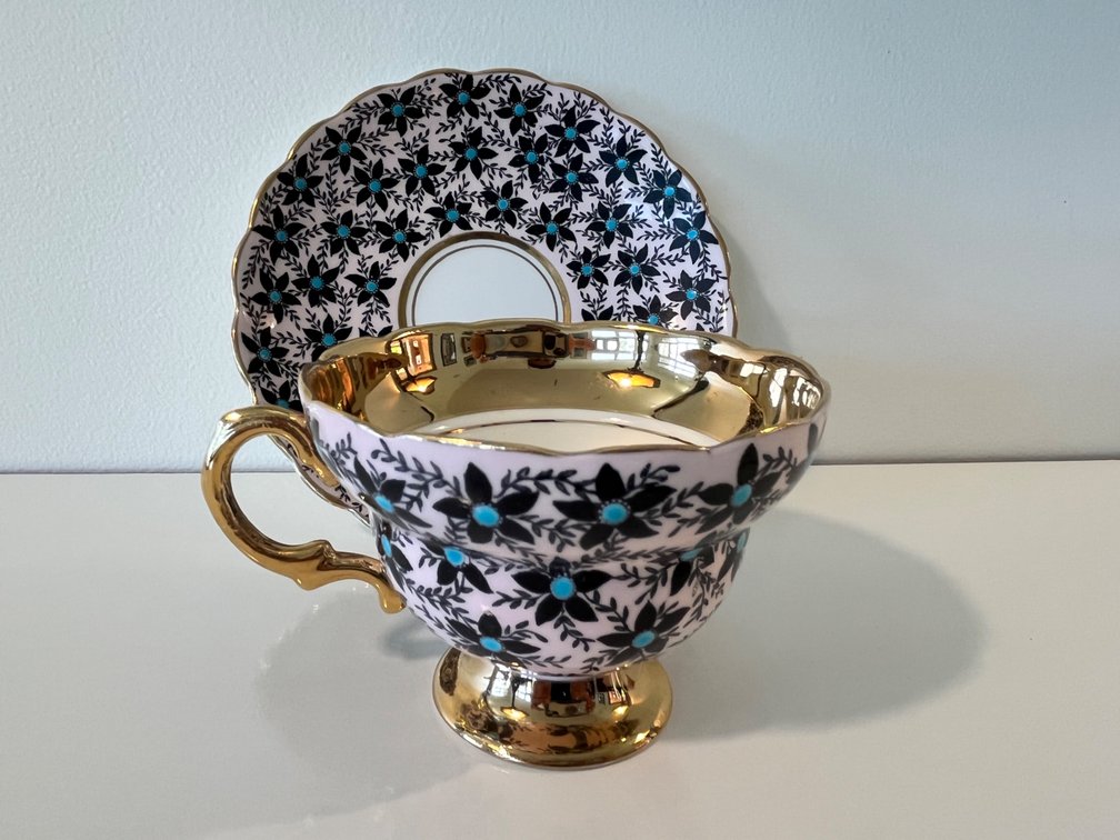 Rosina English China Tea Cup with Saucer