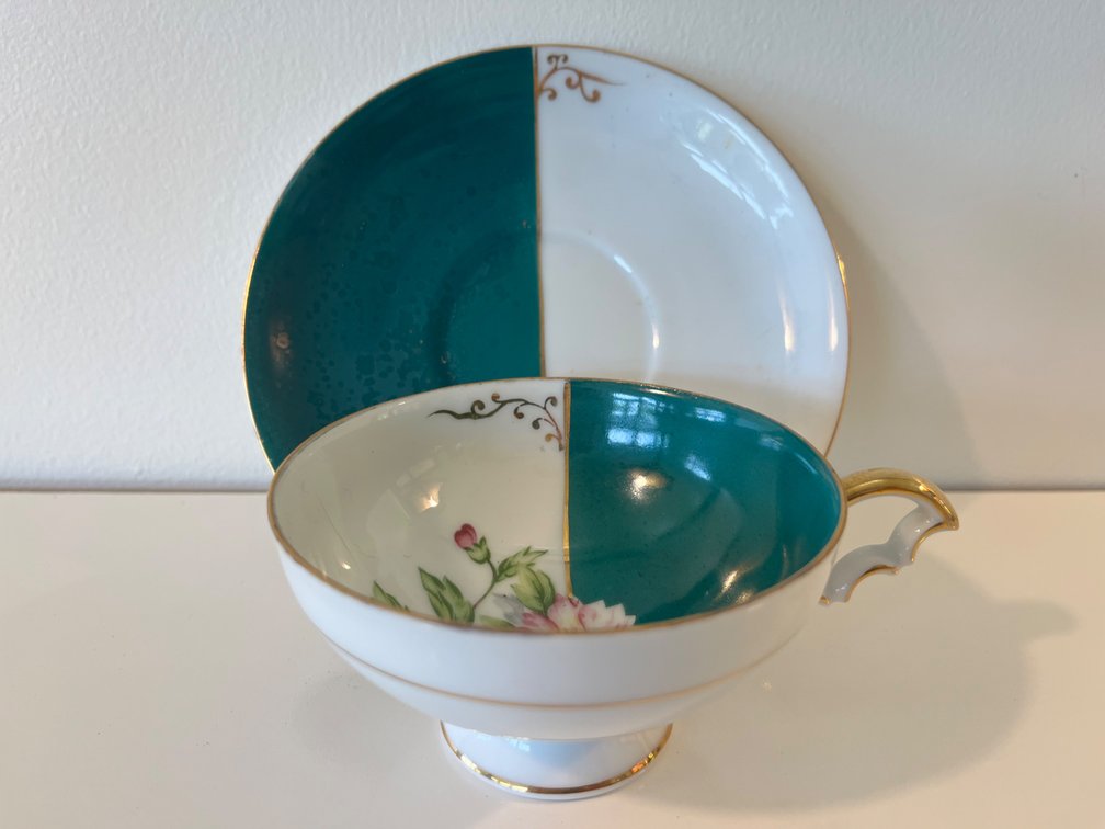 Ucagco China Tea Cup and Saucer