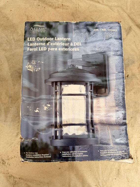 Altair Lighting LED Outdoor Wall Lantern