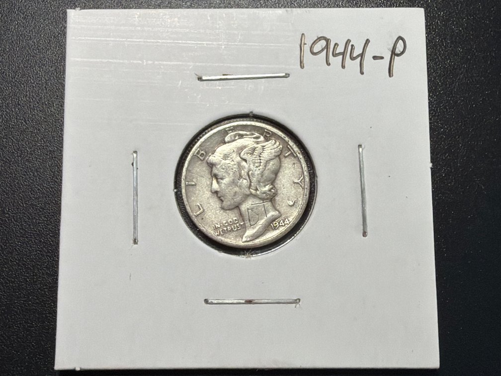 1944 P Mercury Dime