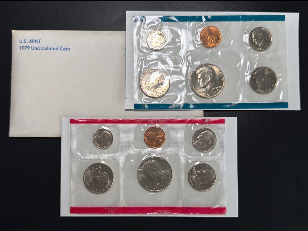 1979 US Mint 12-Coin Uncirculated Mint Set