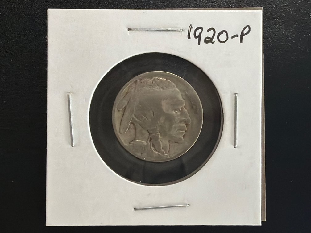 1920 P Buffalo Nickel