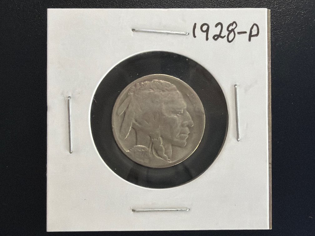 1928 P Buffalo Nickel