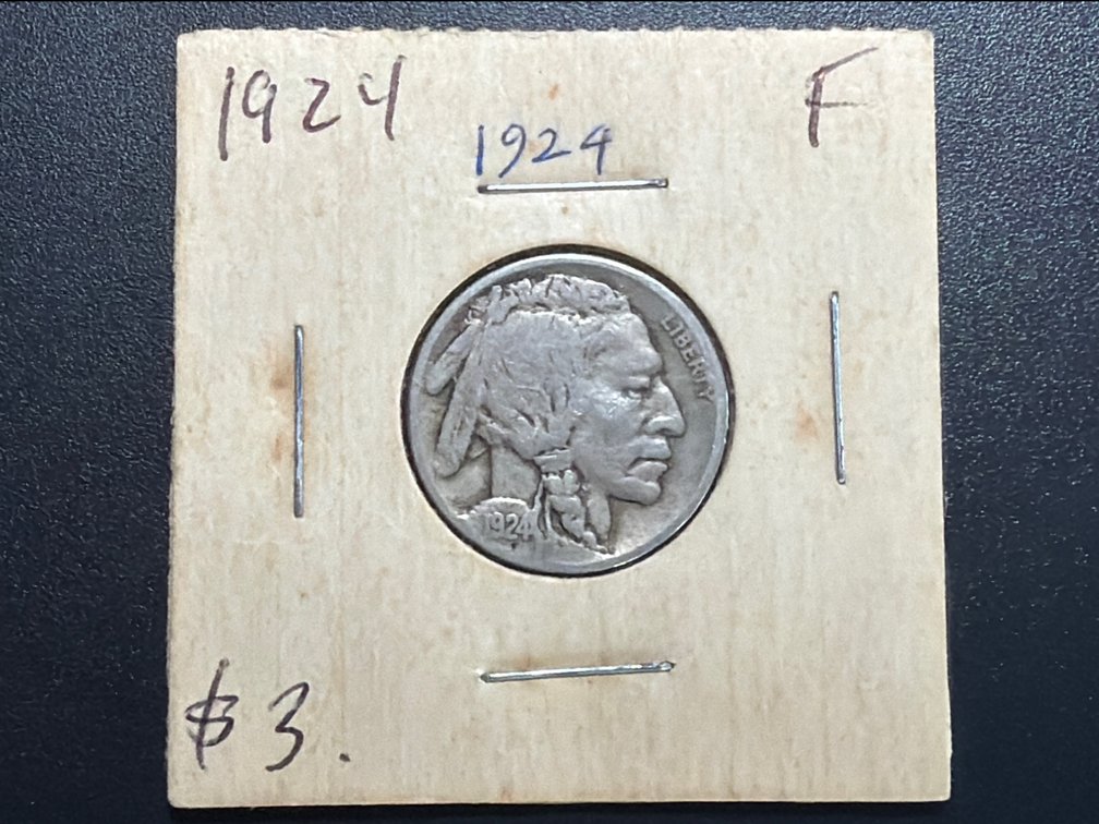 1924 P Buffalo Nickel